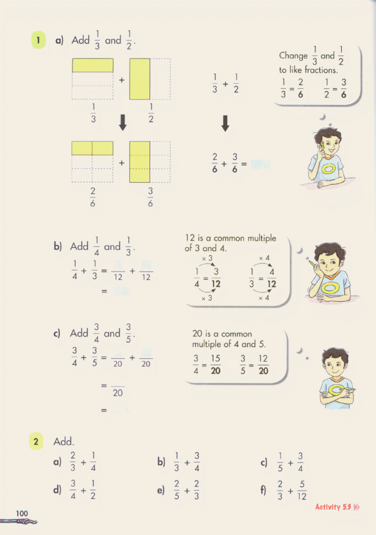 Singapore Math Word Problems Grade 3 Worksheets