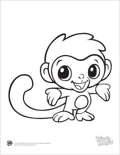 Baby Animal Coloring Pages Free
