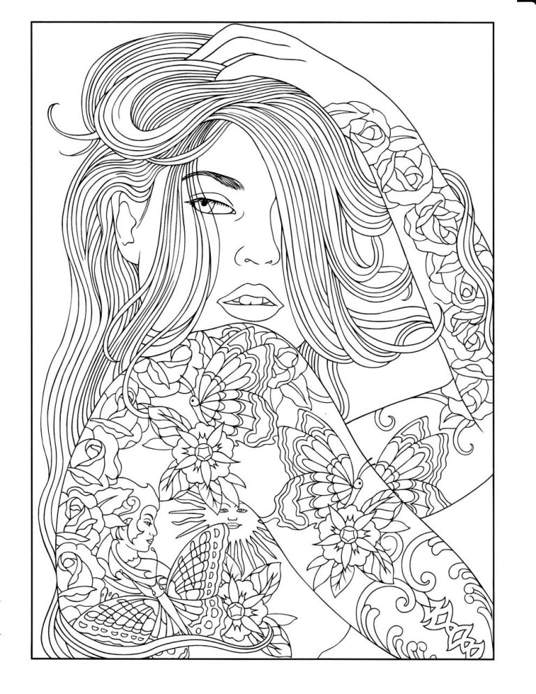 Awesome Coloring Pages For Adults People