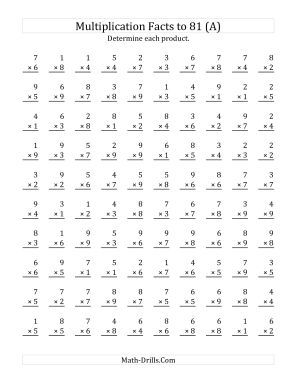 Free Printable 6th Grade Multiplication Worksheets