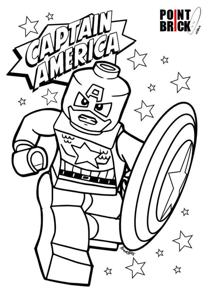 Lego Baby Groot Coloring Pages
