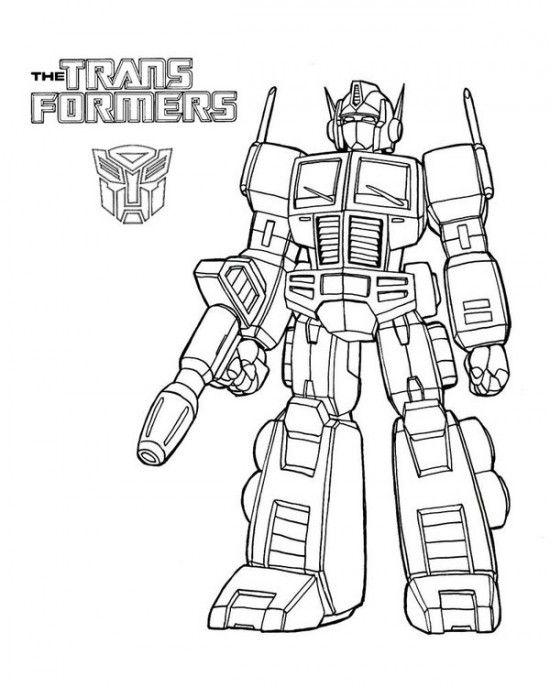 Optimus Prime Printable Rescue Bots Coloring Pages