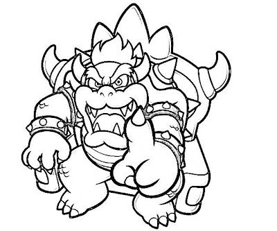 Printable Super Mario 3d World Coloring Pages
