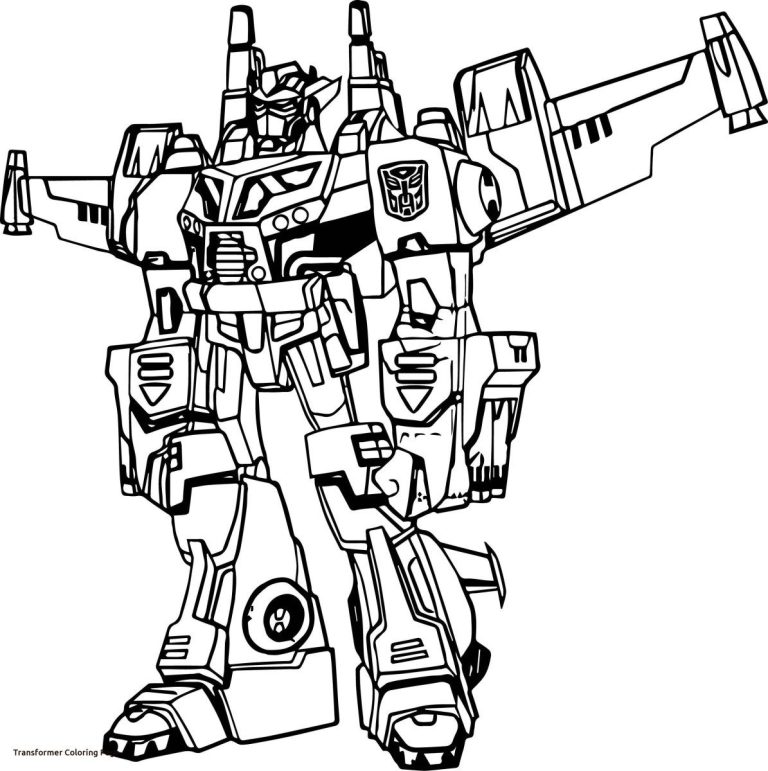 Transformers Prime Starscream Coloring Pages