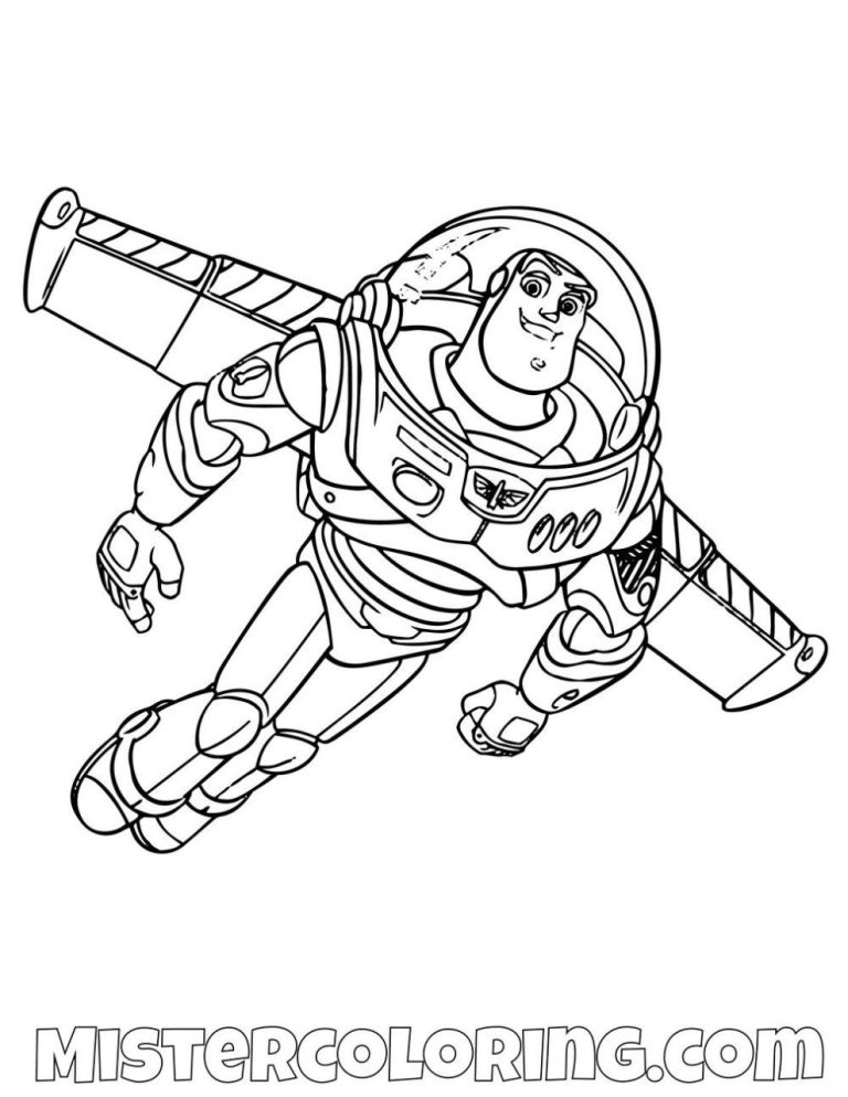 Toy Story Buzz And Woody Coloring Pages