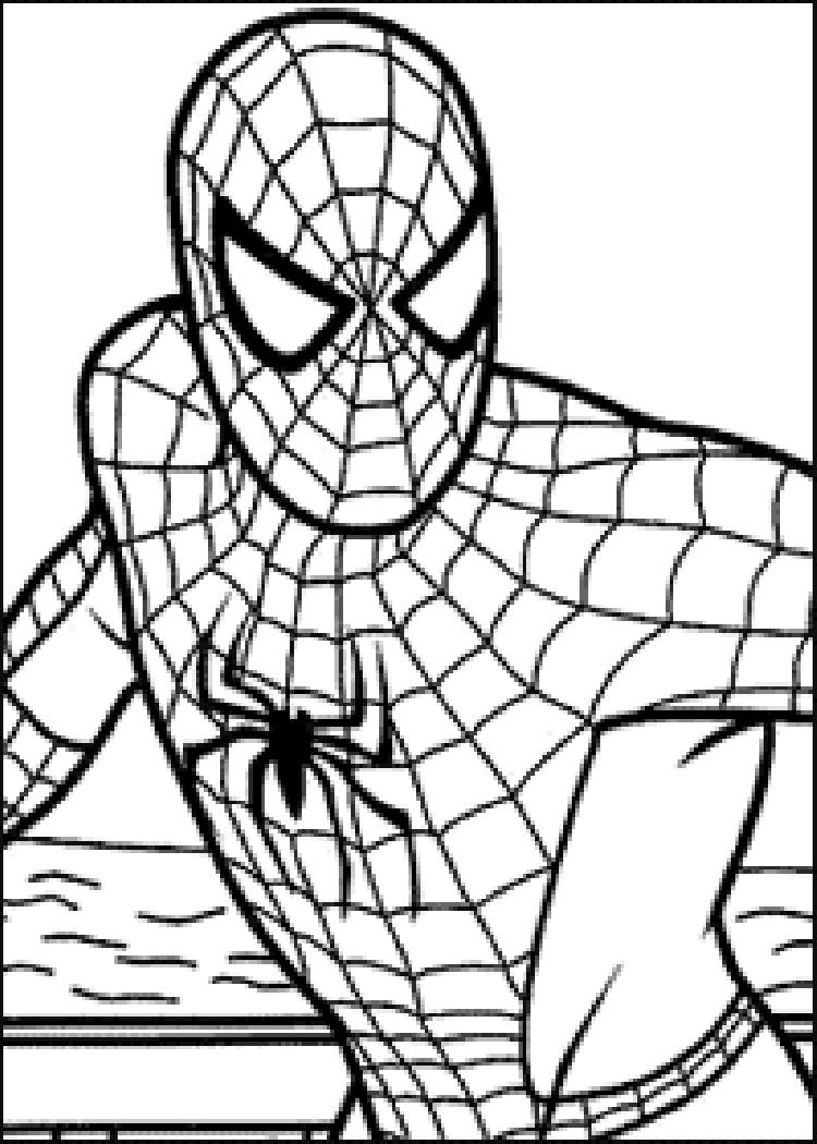 Spiderman Coloring Sheets Free Printables