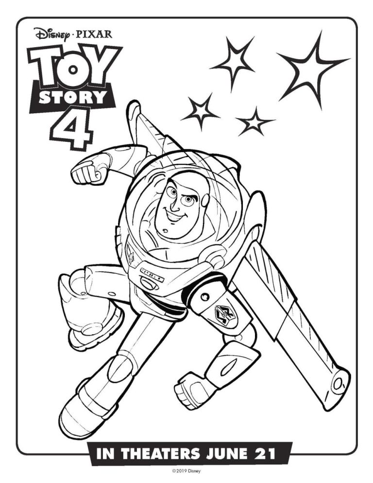 Printable Toy Story 2 Coloring Pages
