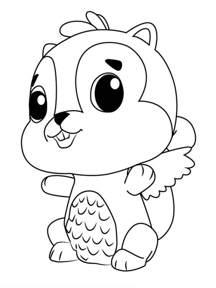 Unicorn Mermaid Hatchimals Coloring Pages