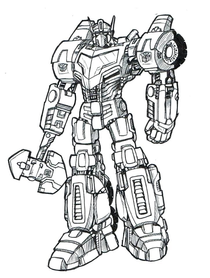 Transformers Prime Coloring Sheets