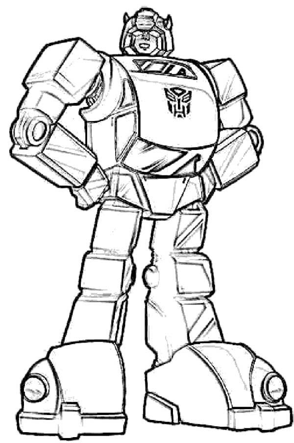 Optimus Prime Bumblebee Transformers Coloring Pages