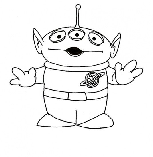 Printable Toy Story Halloween Coloring Pages