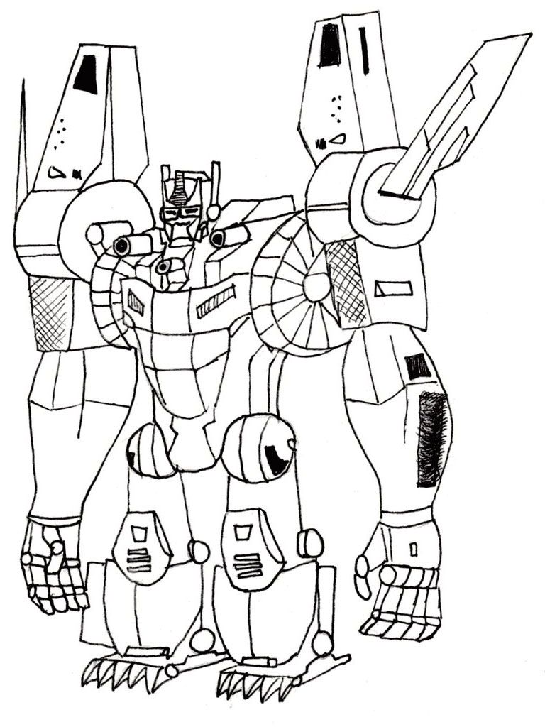 Free Printable Coloring Sheet Transformers Coloring Pages