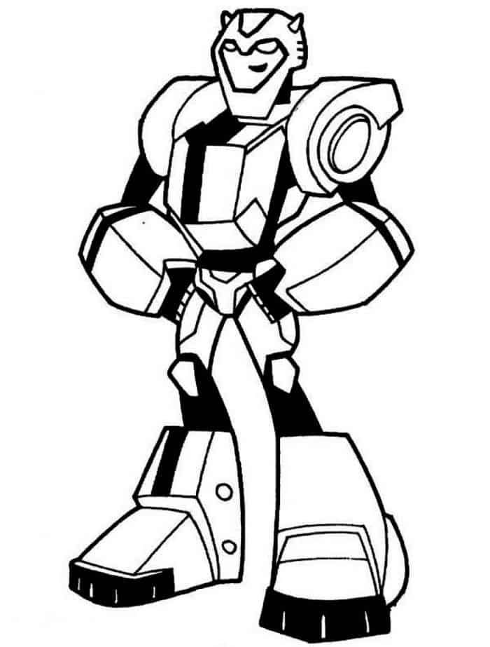 Lego Bumblebee Transformers Coloring Pages