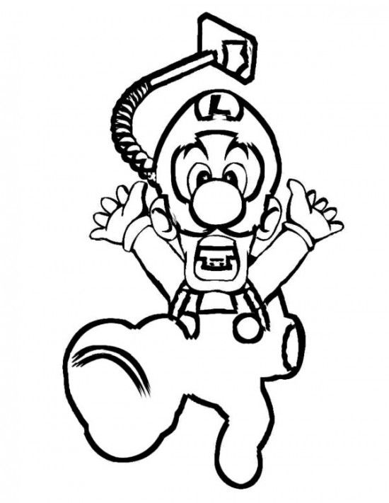 Paper Mario Coloring Pages Toad