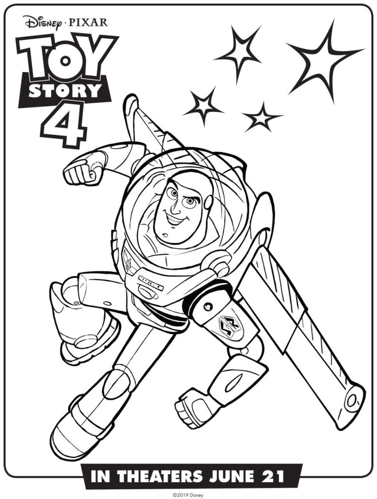 Toy Story Coloring Sheets Printable Free