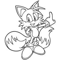 Sonic Coloring Pictures To Print