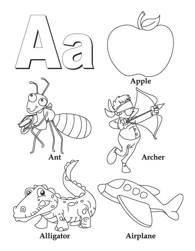 Free Printable Coloring Page Printable Kid Drawing Az Alphabet Coloring Pages