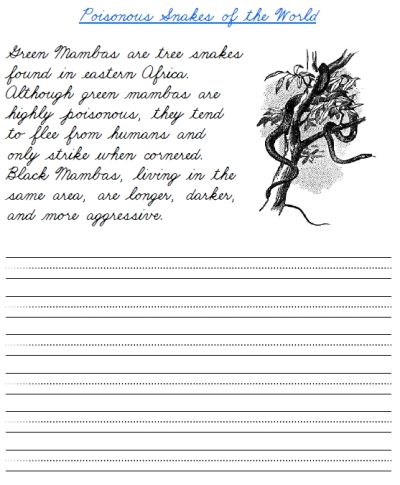 Handwriting Practice Sheets For Adults Free