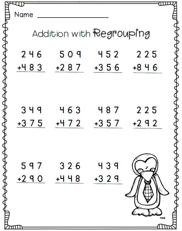 3 Digit Subtraction Worksheets For Grade 2 With Borrowing