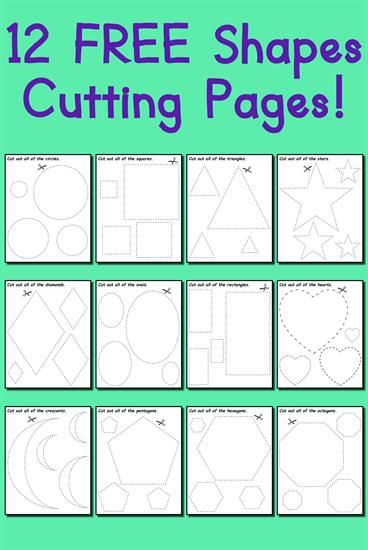 Cut Out Preschool Preschool Free Printable Shapes Worksheets