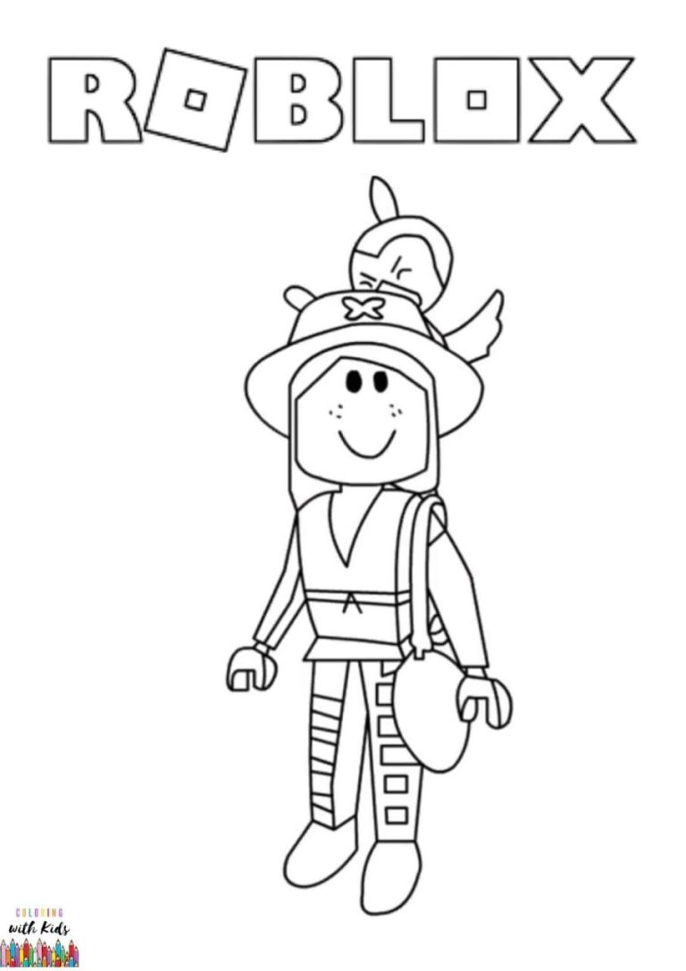 Printable Coloring Roblox Adopt Me Pets Coloring Pages