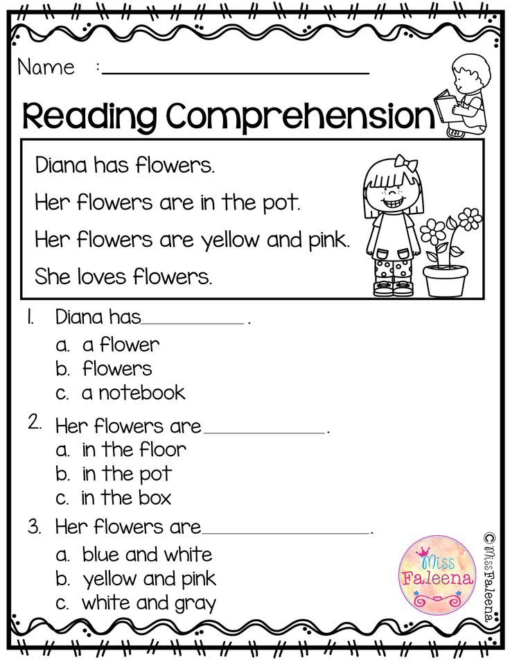 Grade 1 Beginner Reading Comprehension Worksheets Pdf