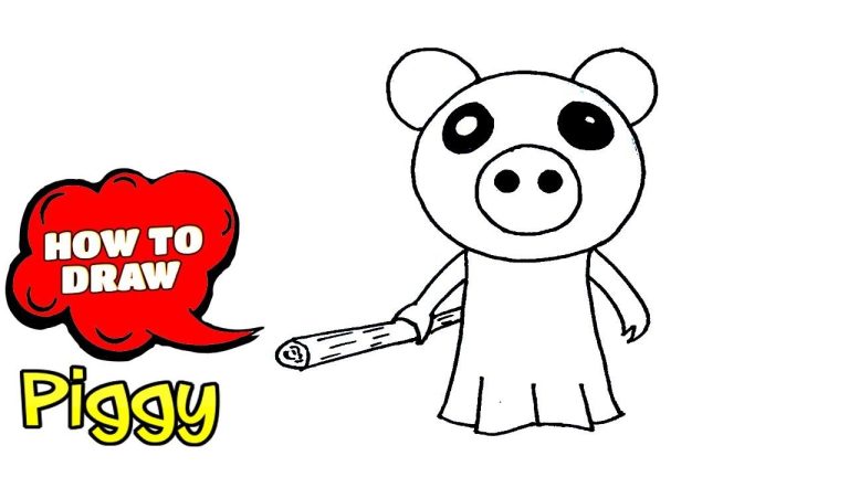 Piggy Roblox Coloring Pictures