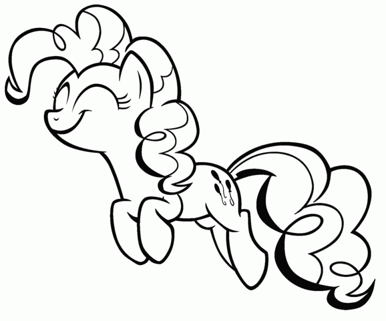 Rainbow Dash Pinkie Pie Coloring Pages