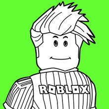 Noob Roblox Avatar Roblox Coloring Pages