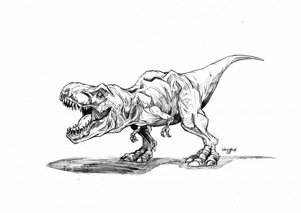 Jurassic World Indominus Rex Vs T Rex Coloring Pages