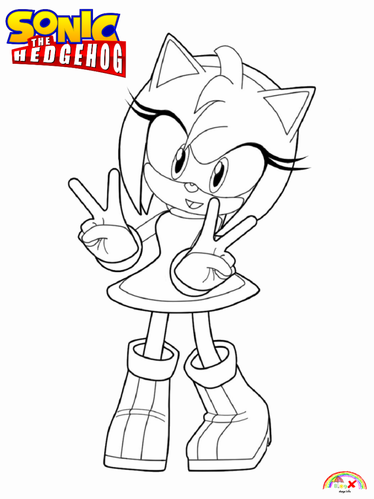 Sonic Movie Coloring Book