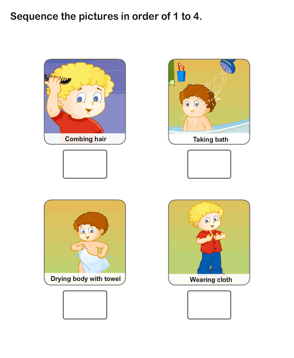 Kindergarten Personal Hygiene Activities Worksheets Printable
