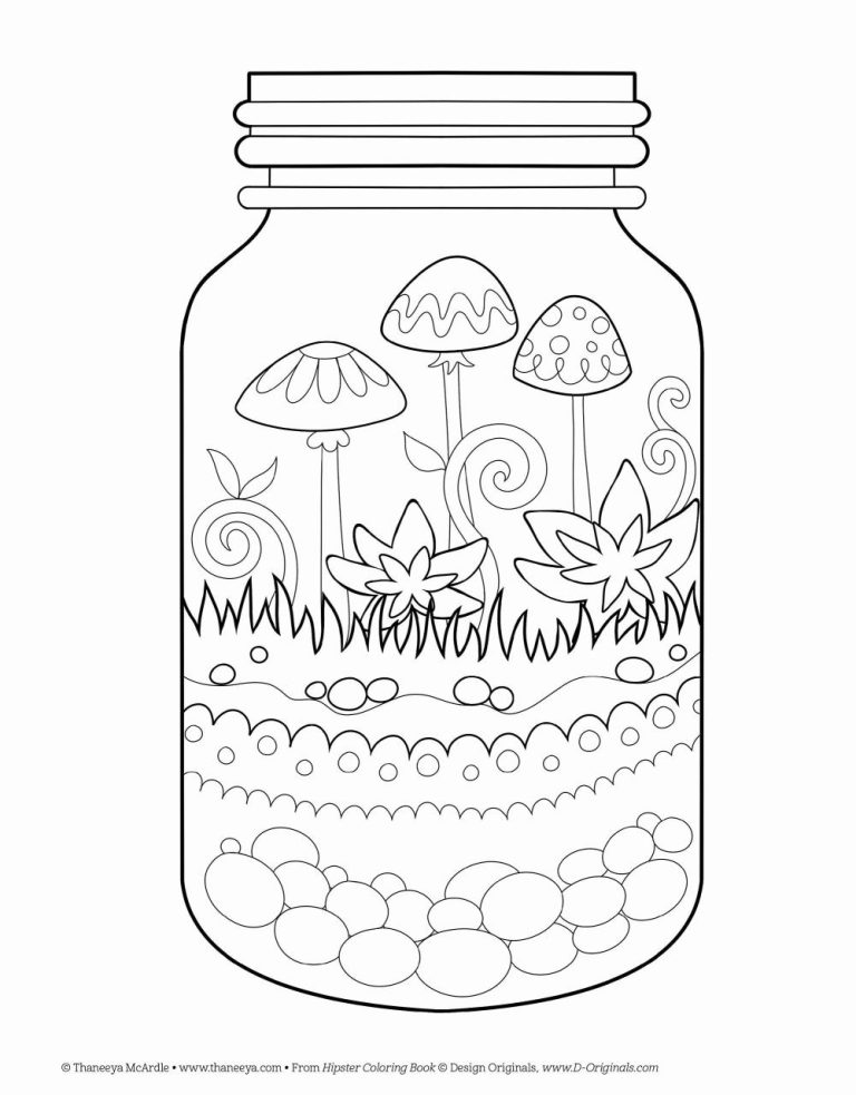 Cute Aesthetic Fall Coloring Pages