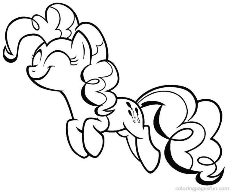 Rainbow Dash Twilight Sparkle Pinkie Pie My Little Pony Coloring Pages