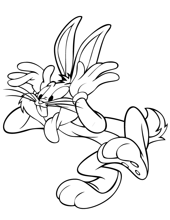 Bugs Bunny Coloring Pictures