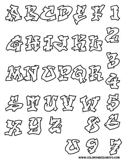 Cursive Alphabet Coloring Pages