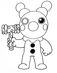 Roblox Coloring Pages Piggy