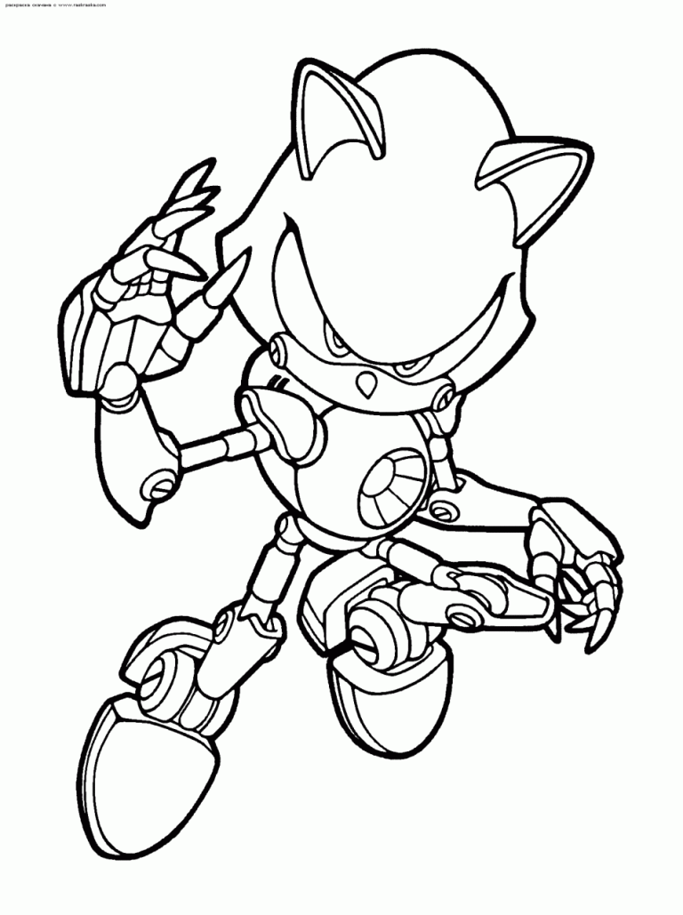 Sonic Coloring Sheets Pdf