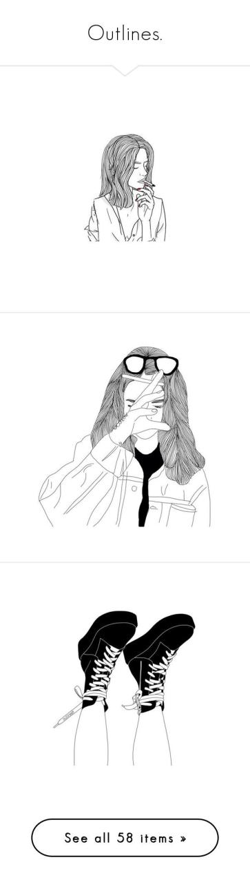 Grunge Artsy Aesthetic Coloring Pages
