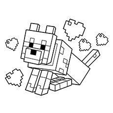 Cute Minecraft Slime Coloring Pages