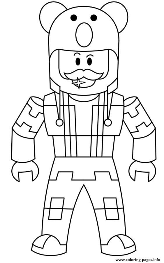 Free Printable Roblox Piggy Coloring Pages