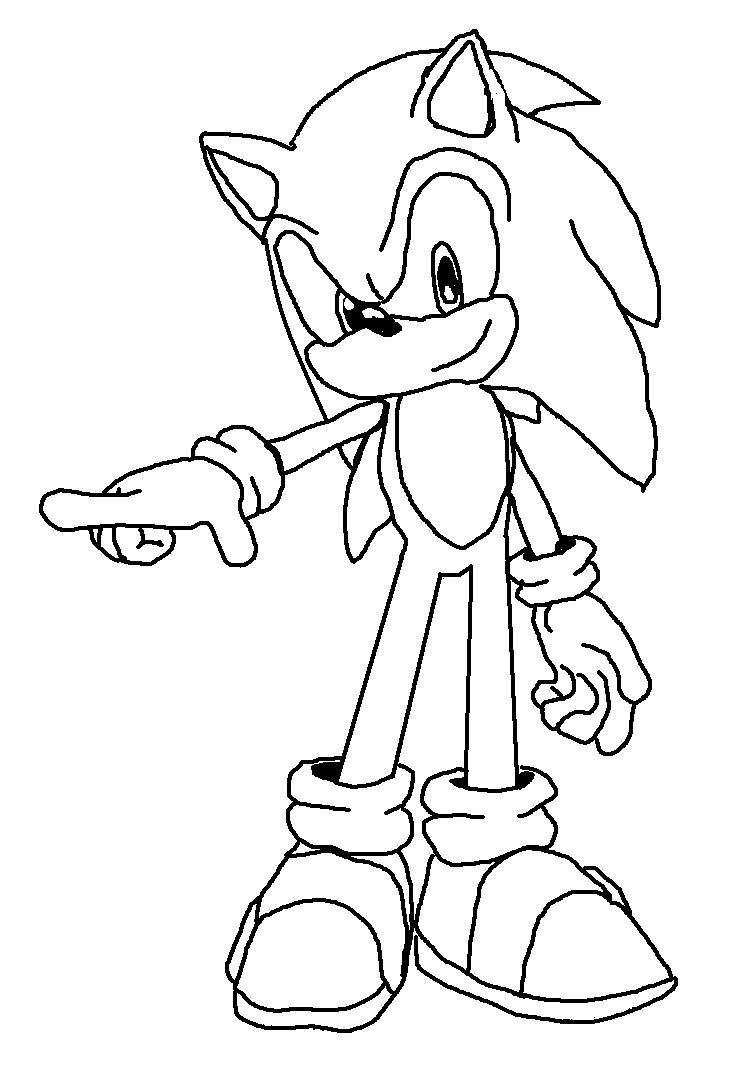 Sonic The Hedgehog Movie Coloring Book