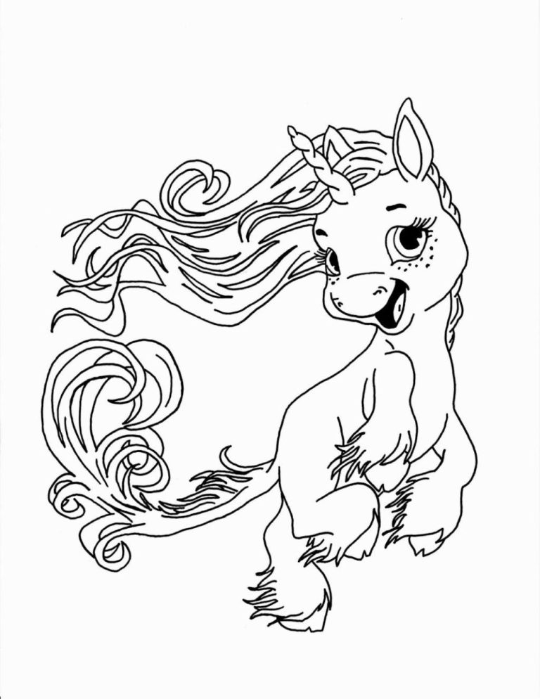 Cute Rainbow Cute Cute Baby Cute Unicorn Coloring Pages