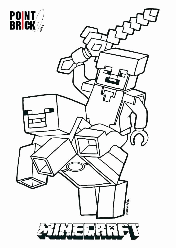Minecraft Coloring Sheets Free