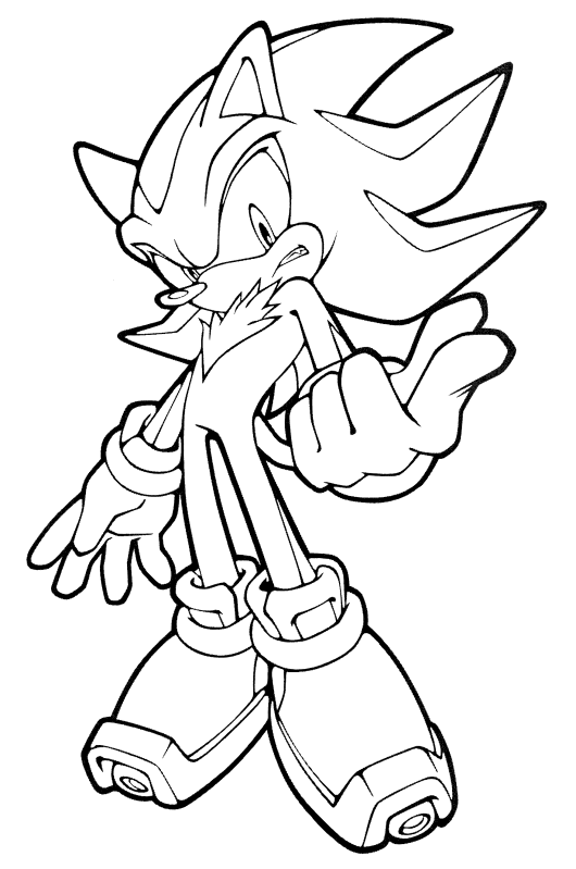 Sonic The Hedgehog Coloring Books