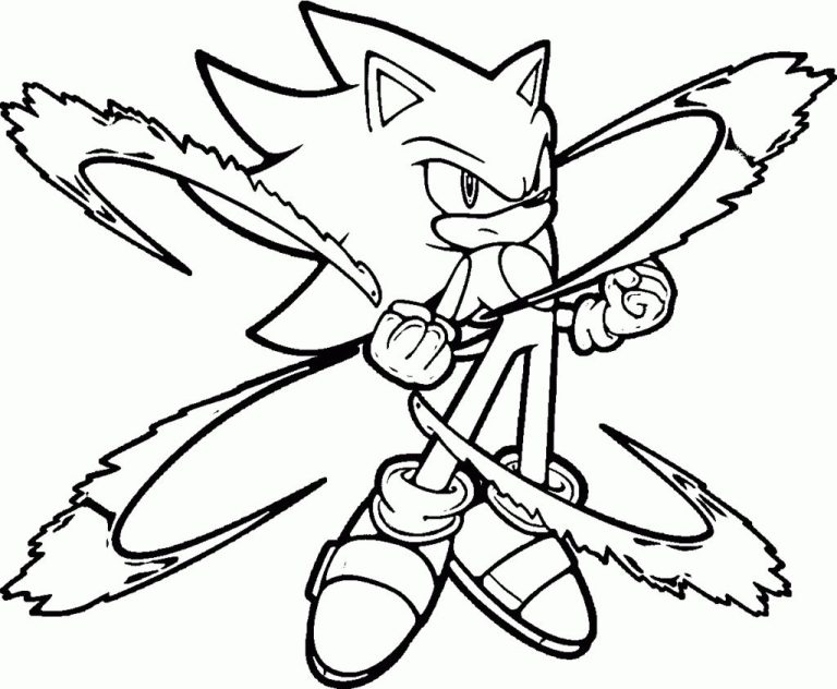 November 2019 Sonic The Hedgehog Movie Coloring Pages
