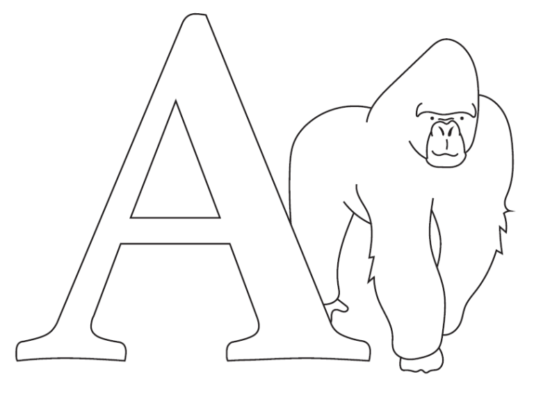 Coloring Book Alphabet Coloring Pages Pdf