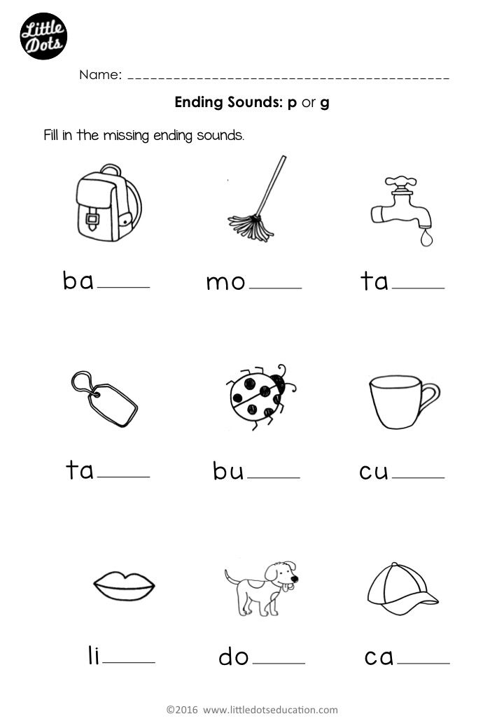 Preschooler Phonics Kindergarten English Worksheets