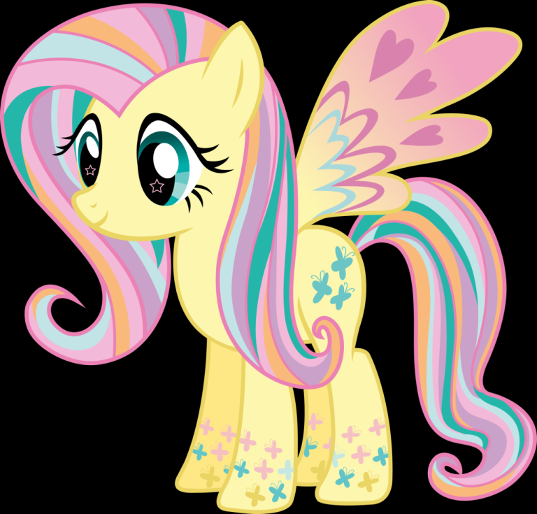 Rainbow Dash Fluttershy Rainbow Power My Little Pony Coloring Pages
