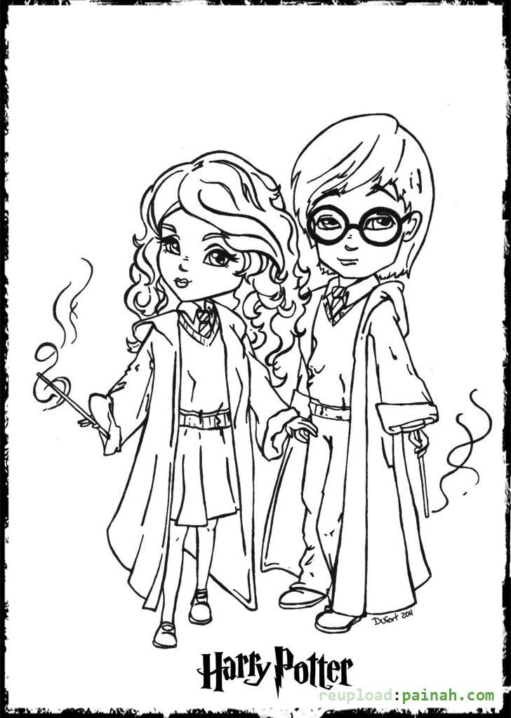 Coloring Sheet Harry Potter Coloring Pages For Adults